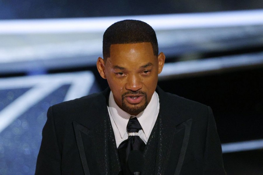 Will Smith wins the Oscar for Best Actor in "King Richard" at the 94th Academy Awards in Hollywood, Los Angeles, California, US, March 27, 2022 – Reuters/Brian Snyder