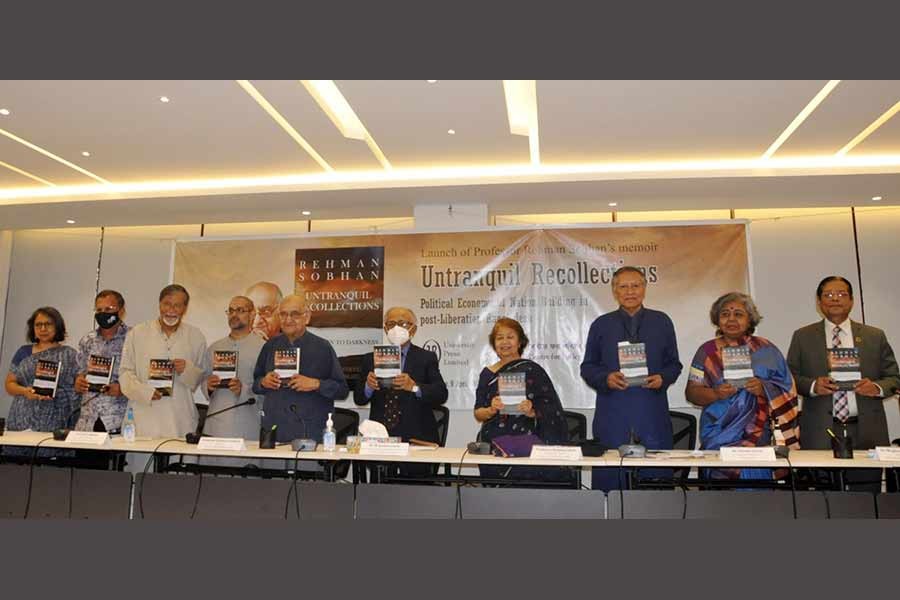 Rehman Sobhan's second volume of memoirs launched