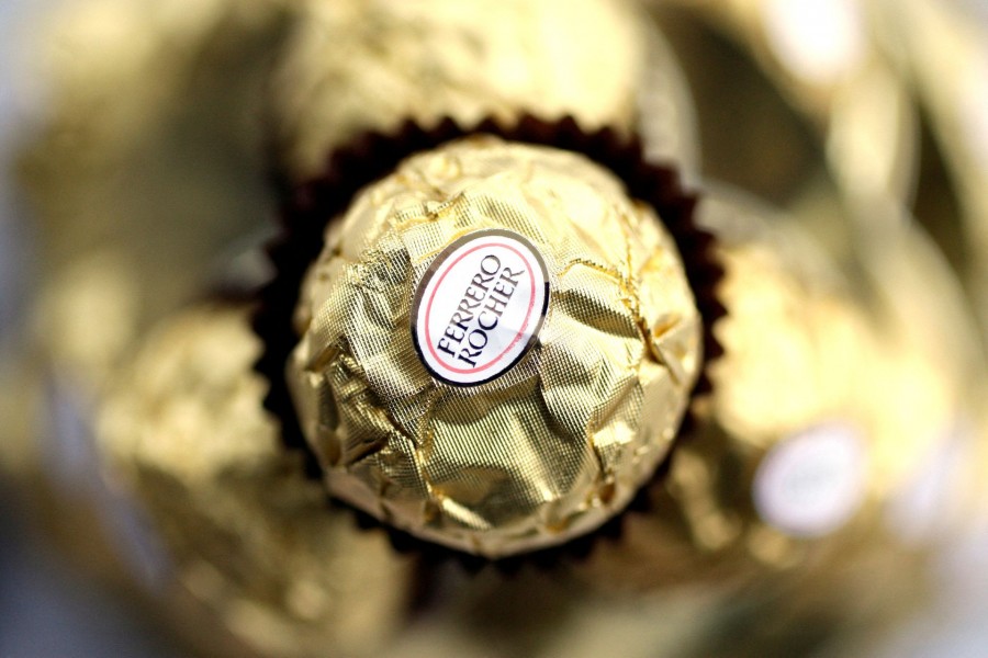 A Ferrero Rocher chocolate is seen in Milan on November 20, 2009 — Reuters/Files