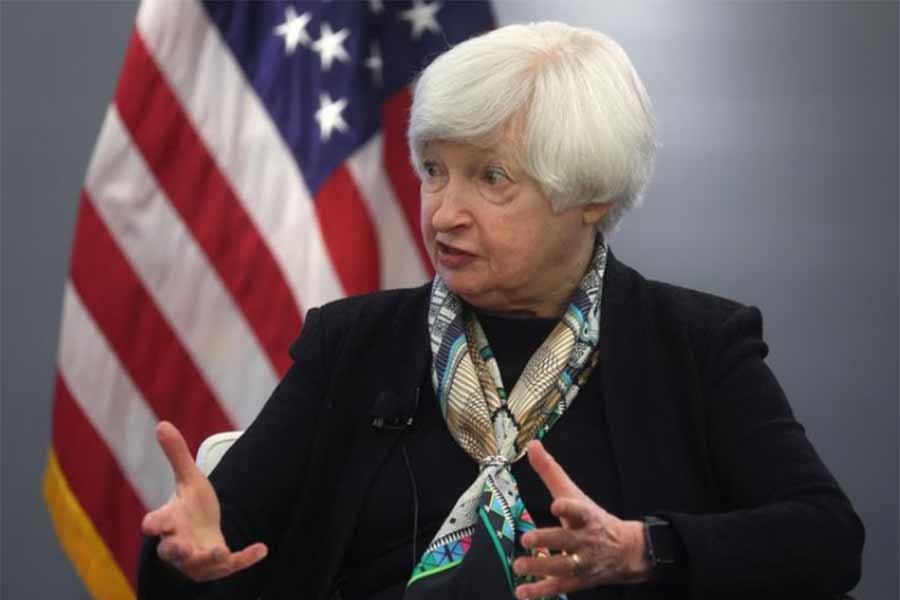 US Treasury Secretary Janet Yellen