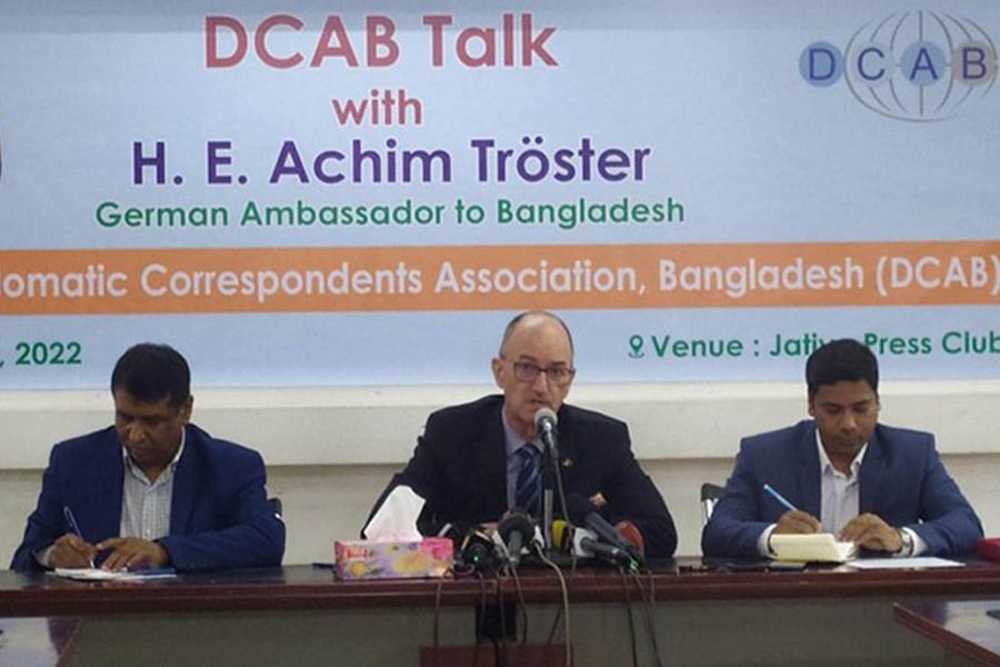 German envoy ‘unhappy’ over BNP misquoting him