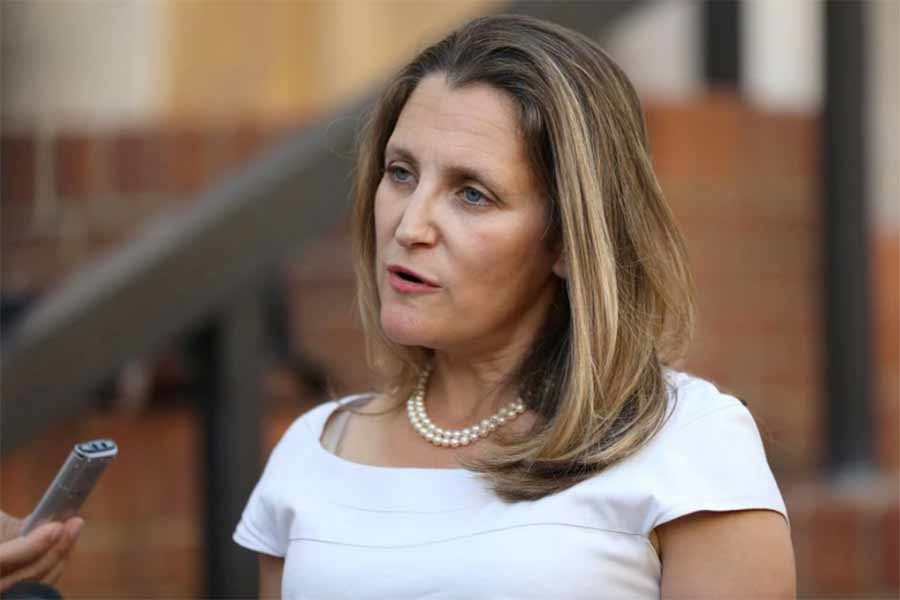 Chrystia Freeland, Canadian minister of finance