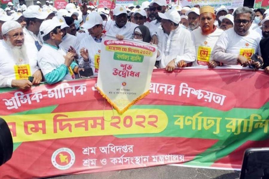 Historic May Day observed in Bangladesh 