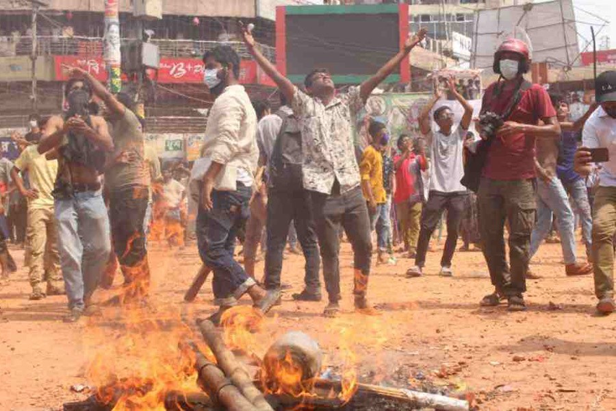 Three more remanded over New Market clashes