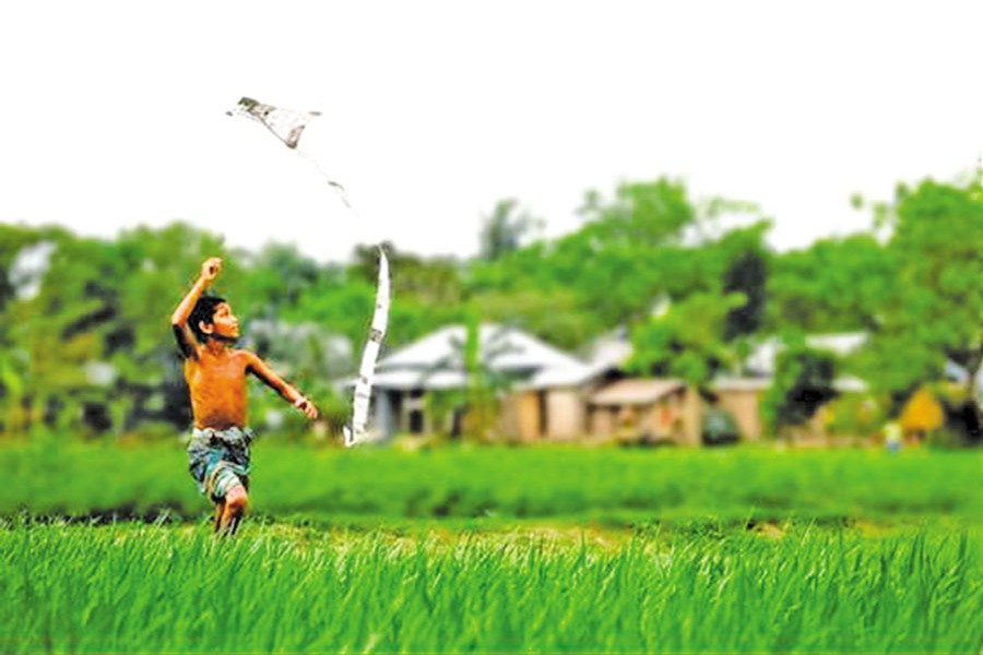 A rural child is playing	— www.quora.com Photo