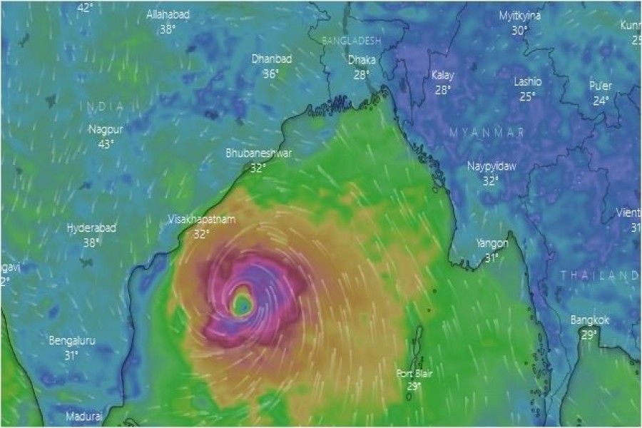 'Asani' moves northwestwards, likely to weaken: Met office