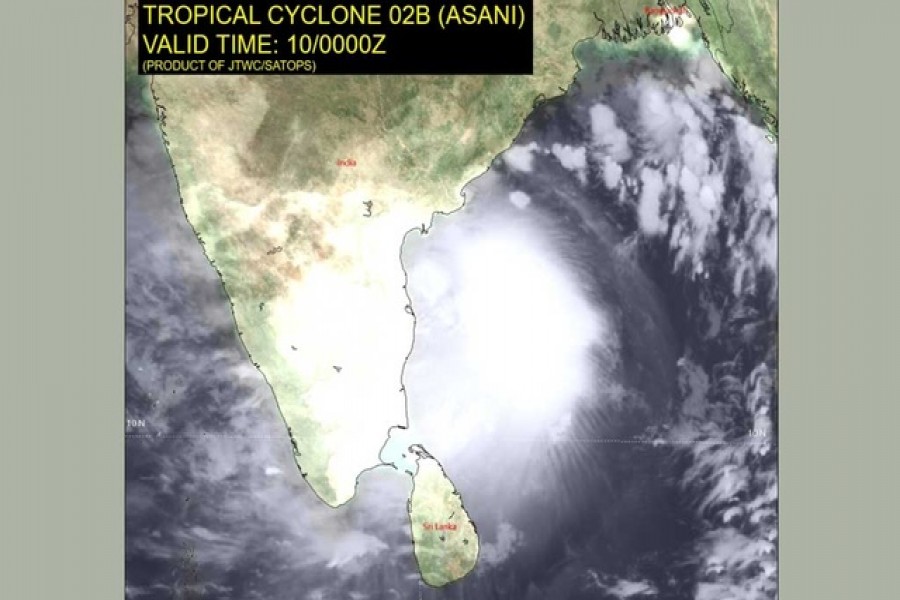 Cyclone Asani loses intensity as it nears Indian coast