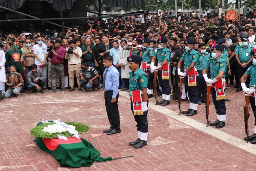 Abdul Gaffar Chowdhury laid to eternal rest