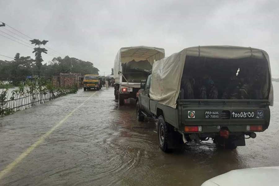 Army deployed to speed up flood rescue, relief efforts in Sylhet, Sunamganj