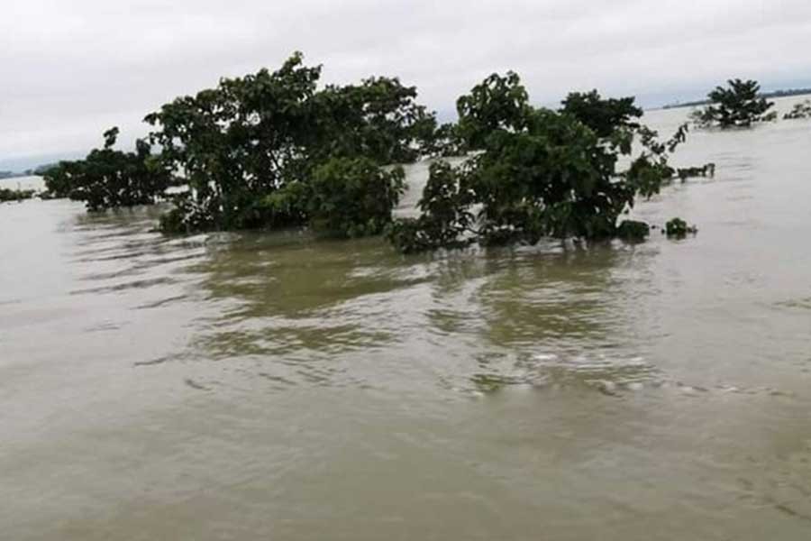 Flood kills two in Sunamganj, Sylhet