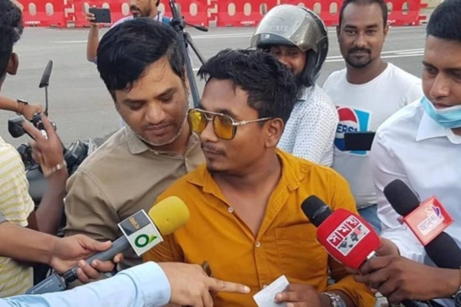 Motorcyclist becomes first civilian to cross Padma Bridge