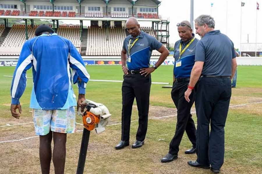 Bangladesh vs Windies: Rain washes away first session of day four