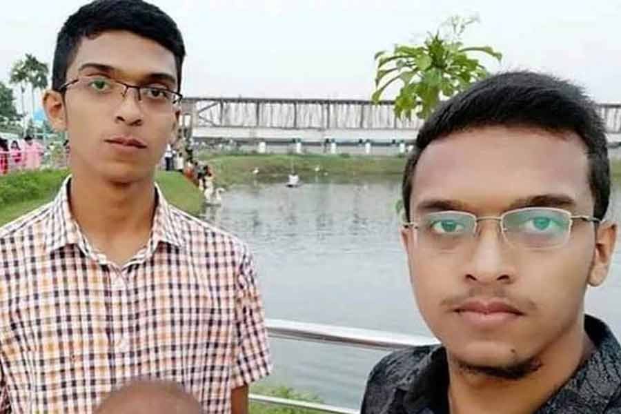 Slain BUET student Abrar Fahad and his brother Abrar Faiyaj