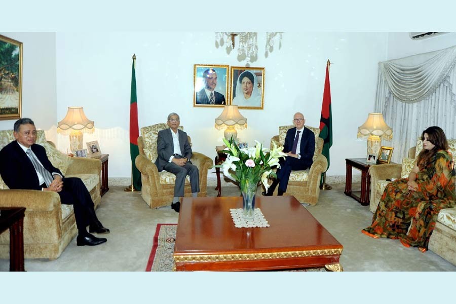 European Union ambassador meets BNP leaders