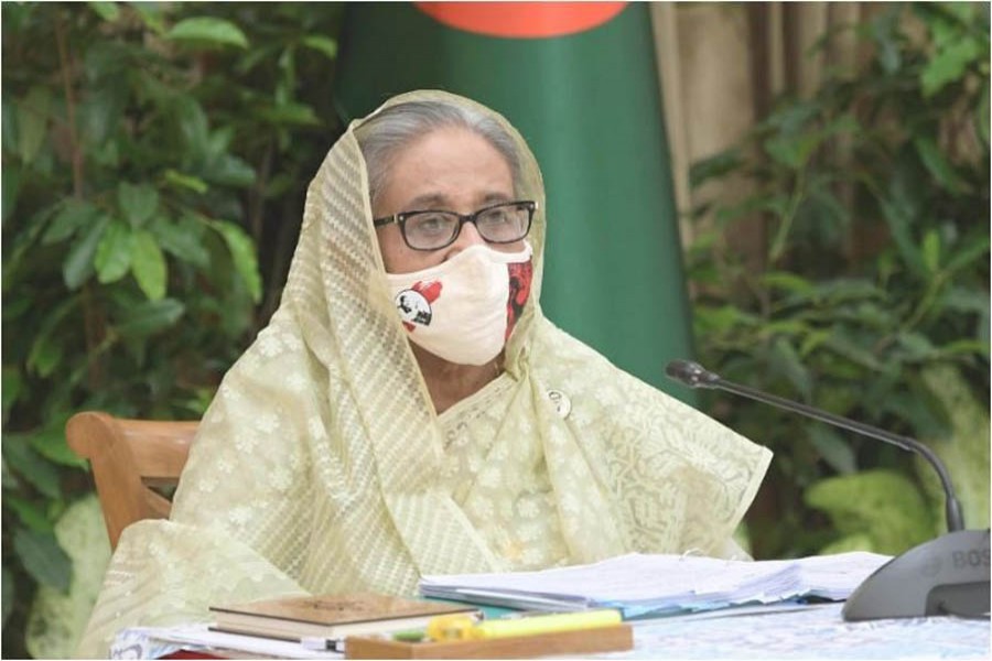 File photo of Prime Minister Sheikh Hasina. (Collected)