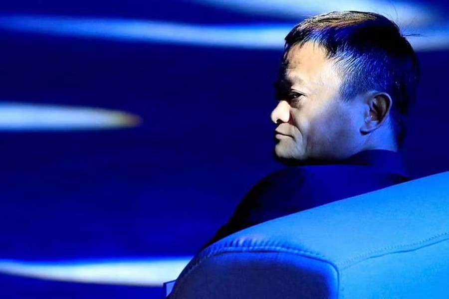 Alibaba Group co-founder and executive chairman Jack Ma attends the World Artificial Intelligence Conference (WAIC) in Shanghai, China, Sept 17, 2018.Reuters