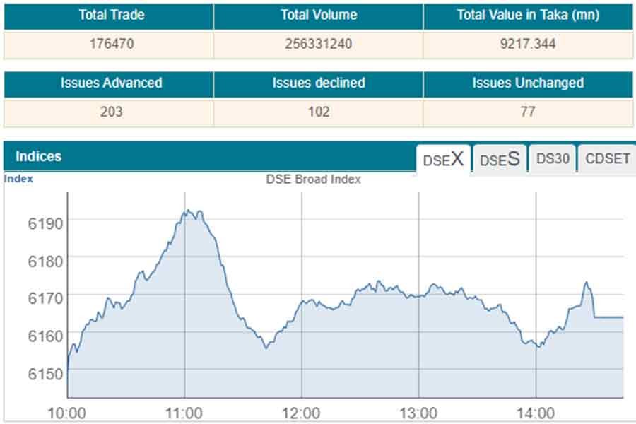 Stocks stay afloat amid increased turnover