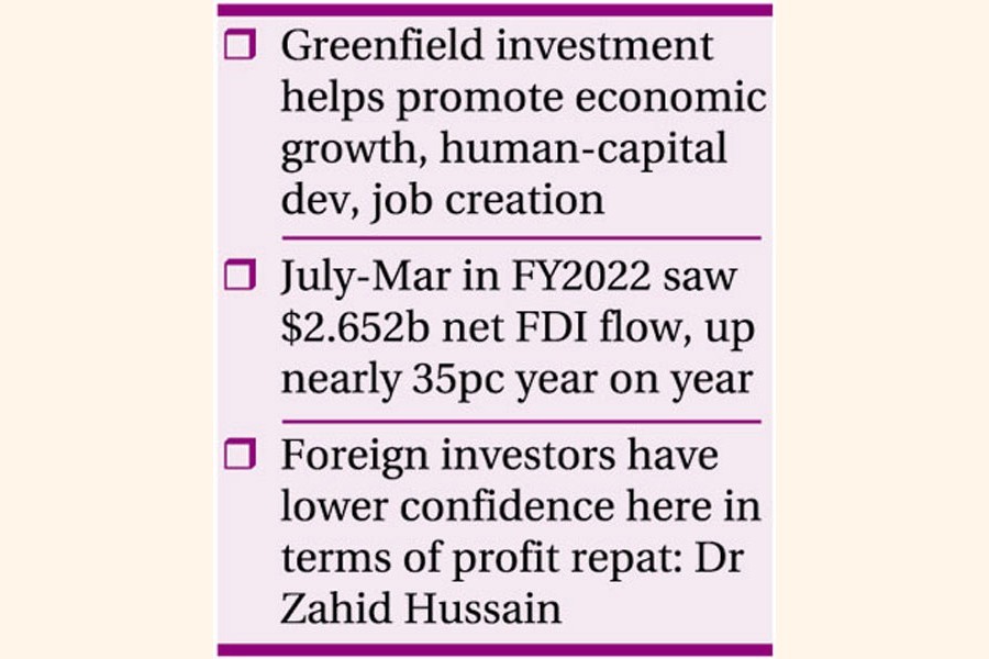 Bangladesh fares poorly in drawing 'greenfield' FDI