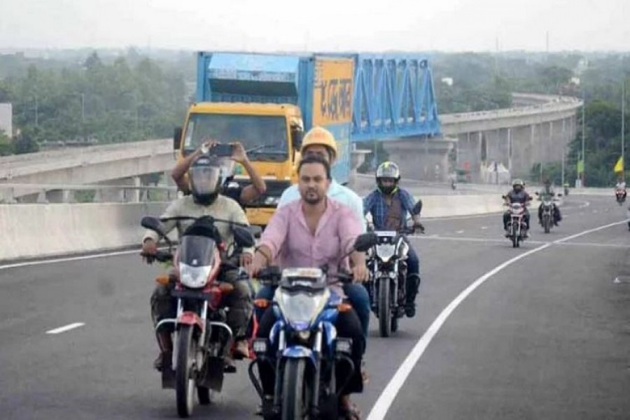 Motorcycle ban on Padma Bridge unlikely to go soon