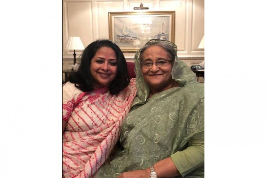 PM Hasina is like a guardian to me, says Pranab Mukherjee's daughter Sharmistha 