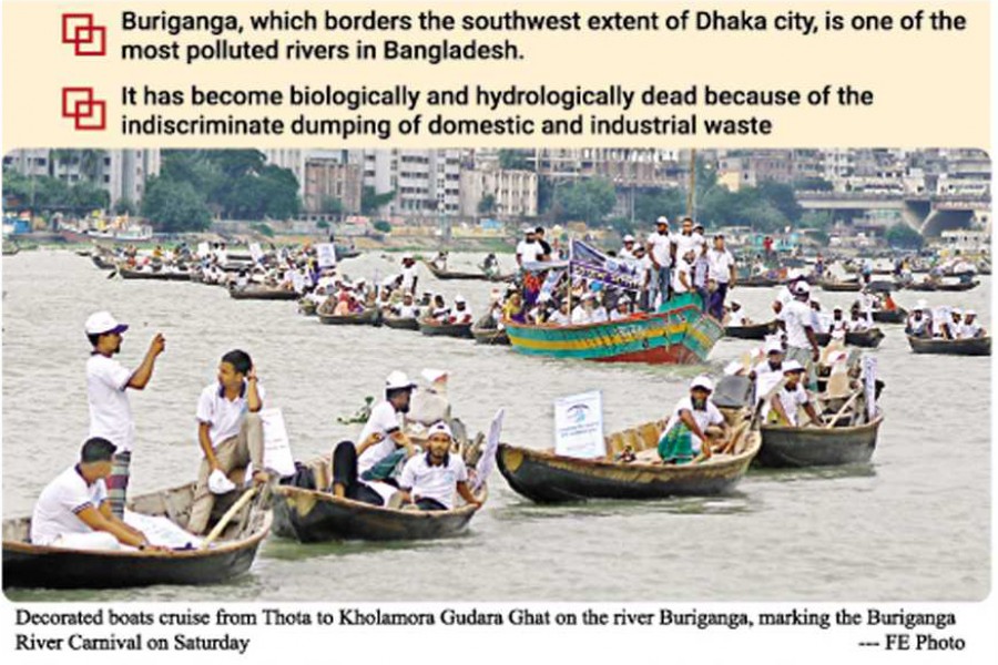 Save Buriganga to protect Dhaka's environment