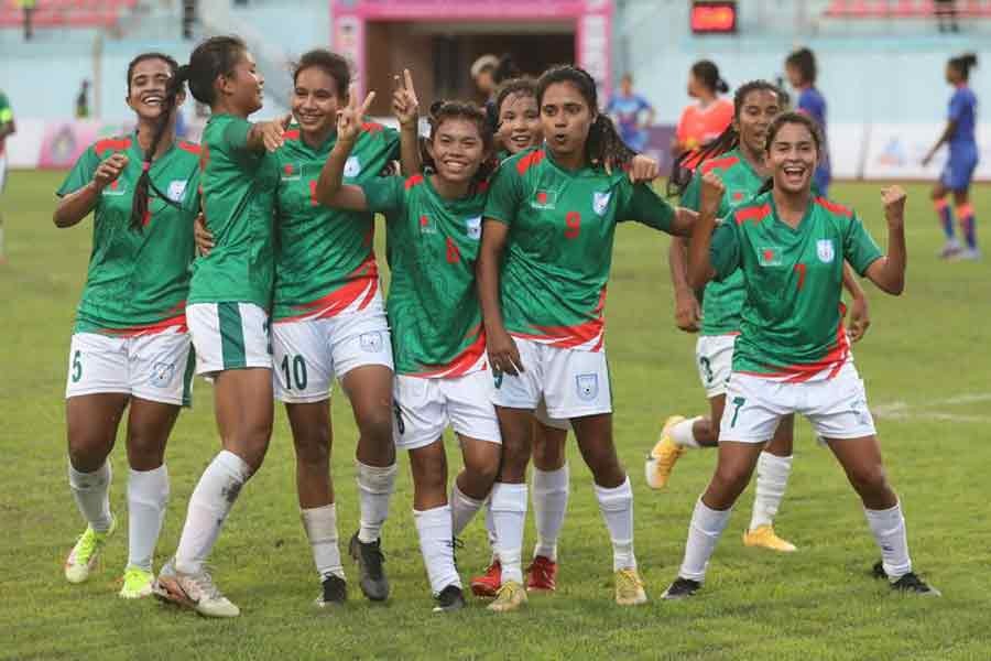 SAFF Women's Championships: Bangladesh national team earn first-ever victory over India