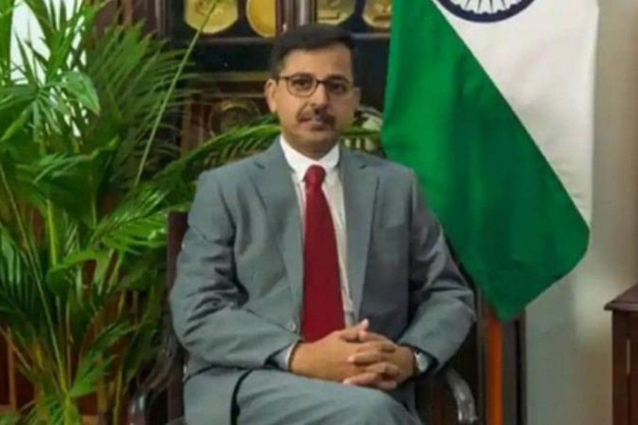 New Indian envoy Pranay Kumar arrives in city