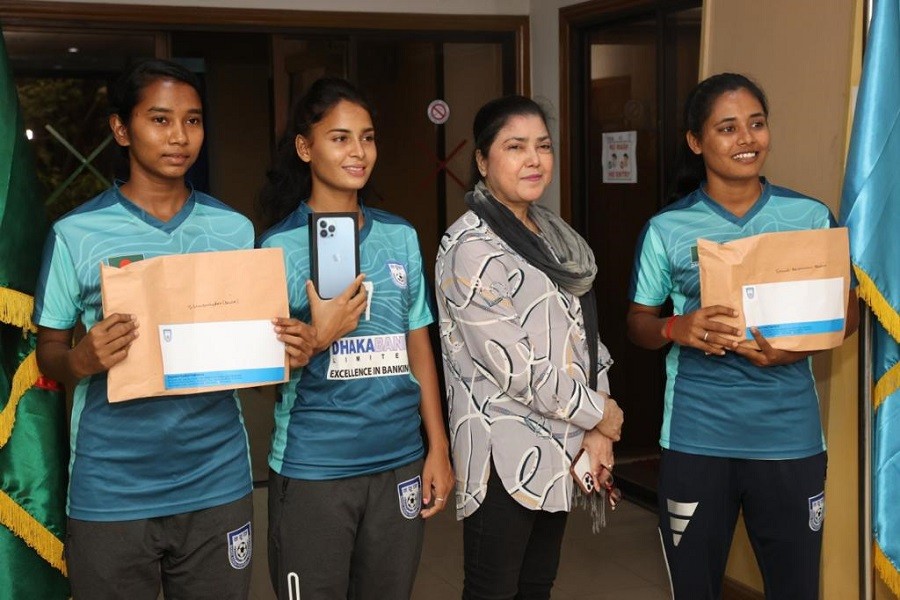 Three women footballers get compensation