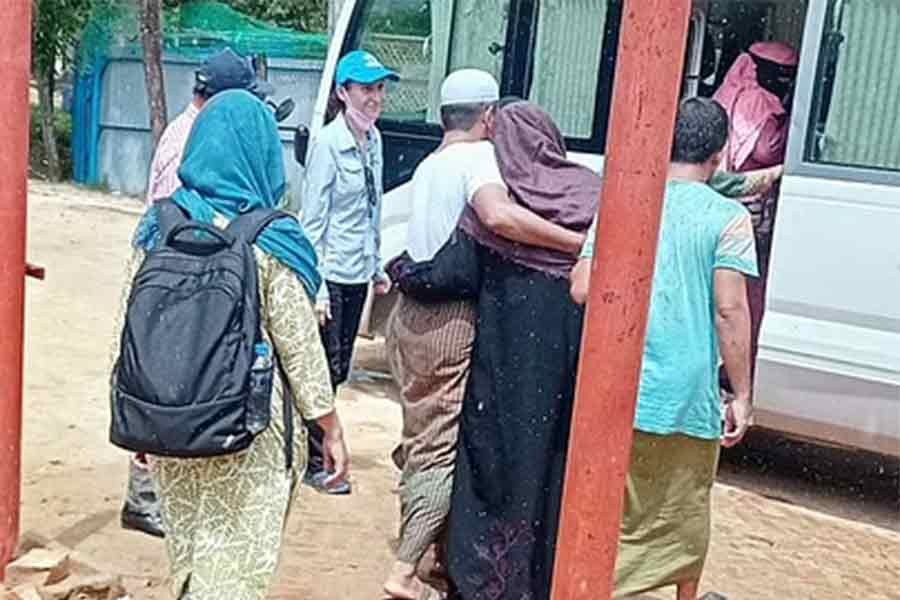 Slain Rohingya leader Mohib Ullah’s 14 more family members move to Canada