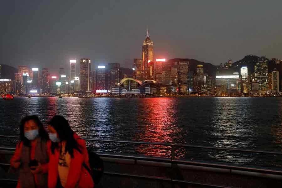 A general view of the central financial district in Hong Kong –Reuters file photo