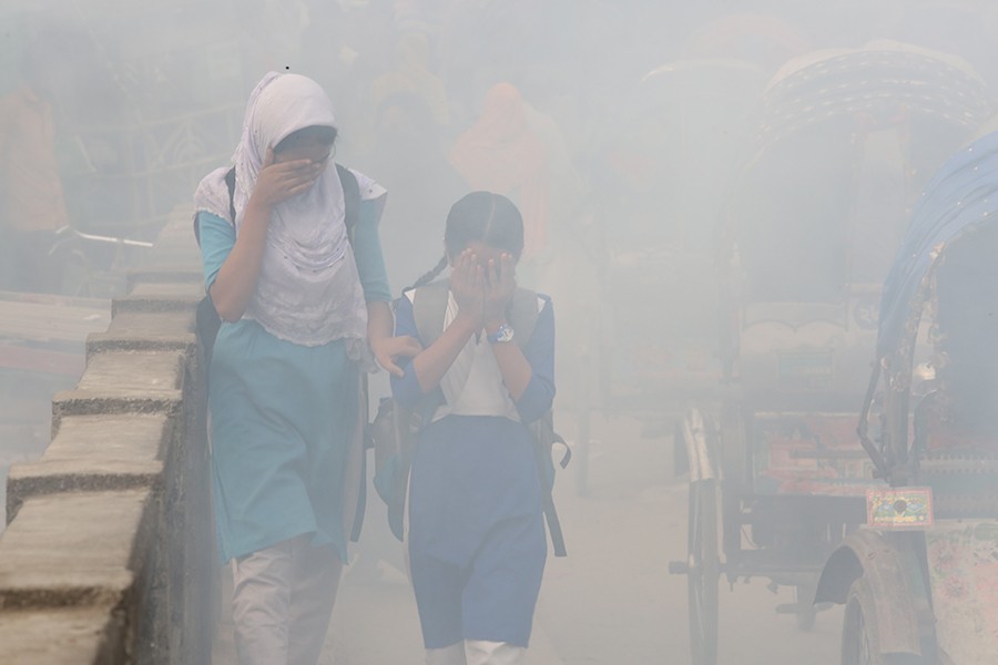 Dhaka's air quality now moderate