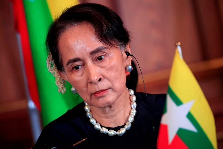 Myanmar court sentences Suu Kyi to three years in jail for graft