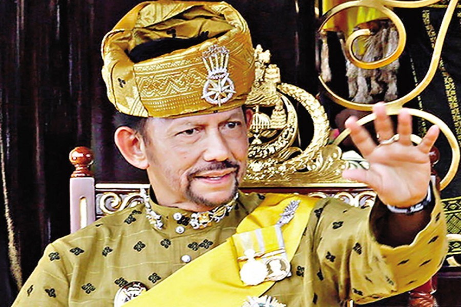 Brunei Sultan due today