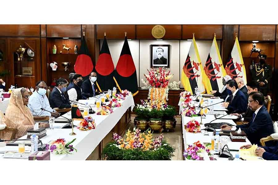 Bangladesh-Brunei official talks begin