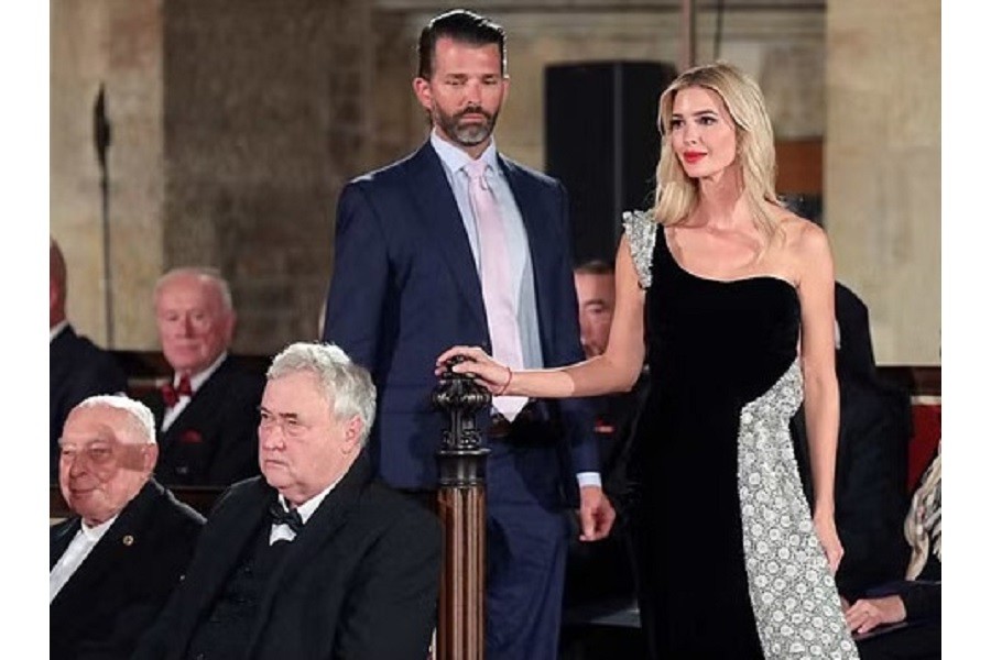 Ivanka Trump accepts Czech state award on behalf of late mother Ivana