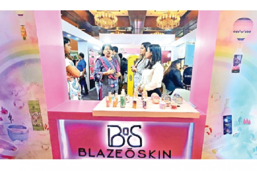 ‘Blaze & Skin’ pulls female visitors at US Trade Show   