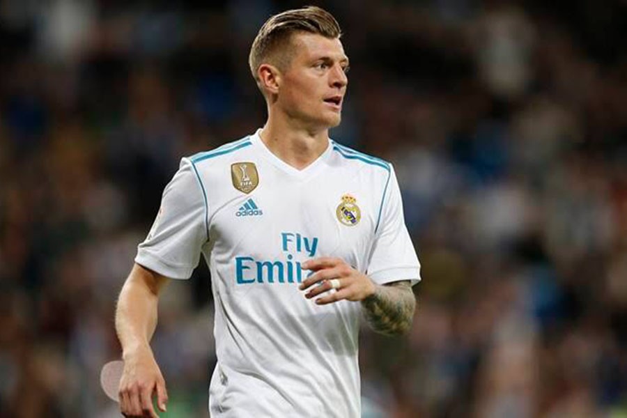 Kroos sent off as Real Madrid salvage draw against Girona