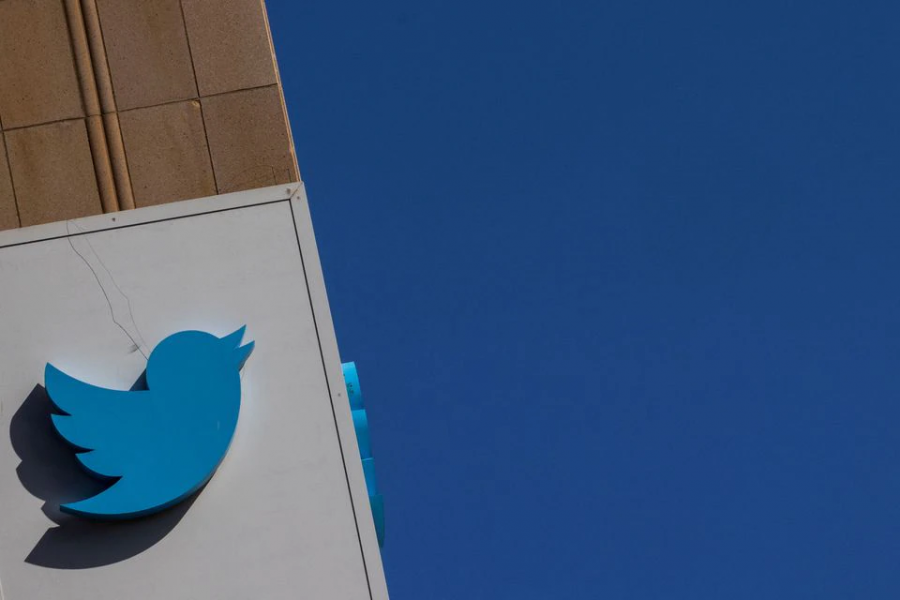 A Twitter logo is seen outside the company's headquarters in San Francisco, California, US on April 25, 2022 — Reuters/Files