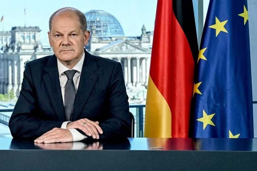 File Photo: German Chancellor Olaf Scholz. Reuters