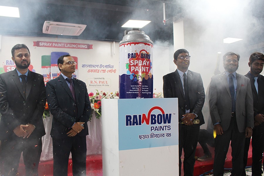 RFL-Rainbow starts manufacturing spray paint in Bangladesh