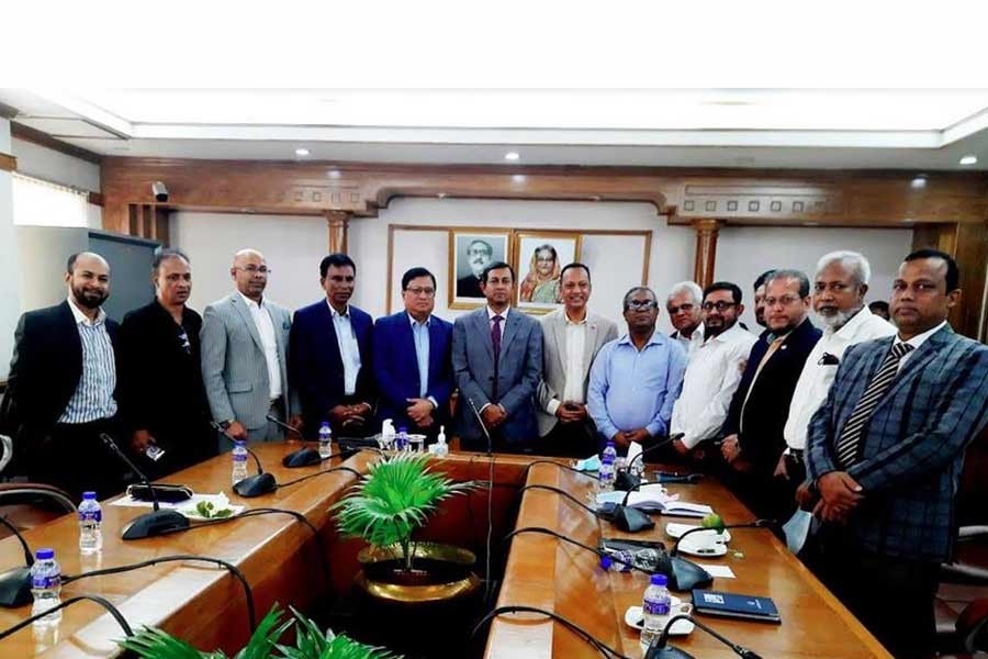 FBCCI delegation meets RAJUK chairman to discuss about DAP