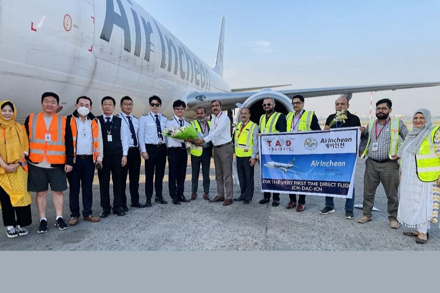 First direct Dhaka-Seoul cargo flight launched