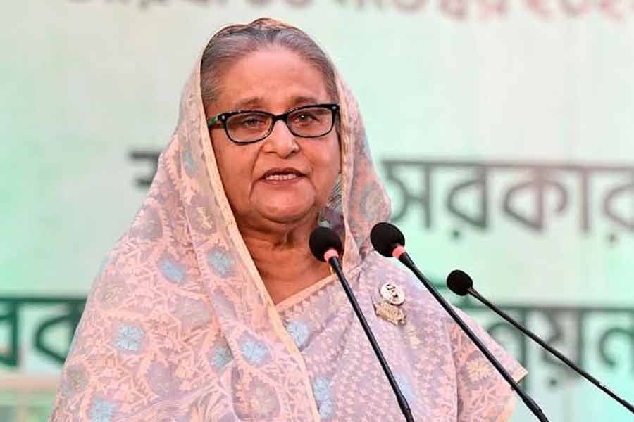 File photo of Prime Minister Sheikh Hasina. (Collected)