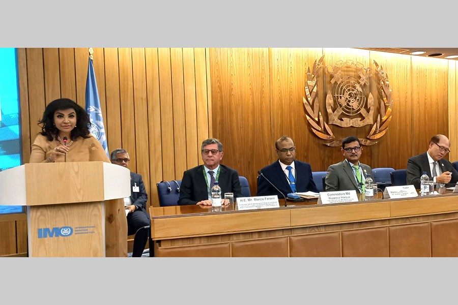 Shipping Minister seeks support for Bangladesh's greener maritime industry initiatives at IMO