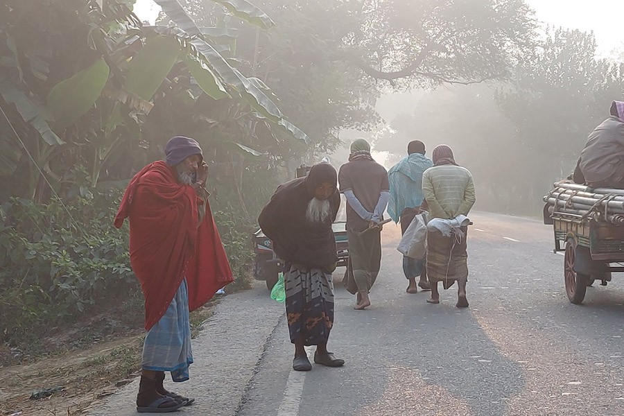 Chuadanga shivers at 9-degree Celsius