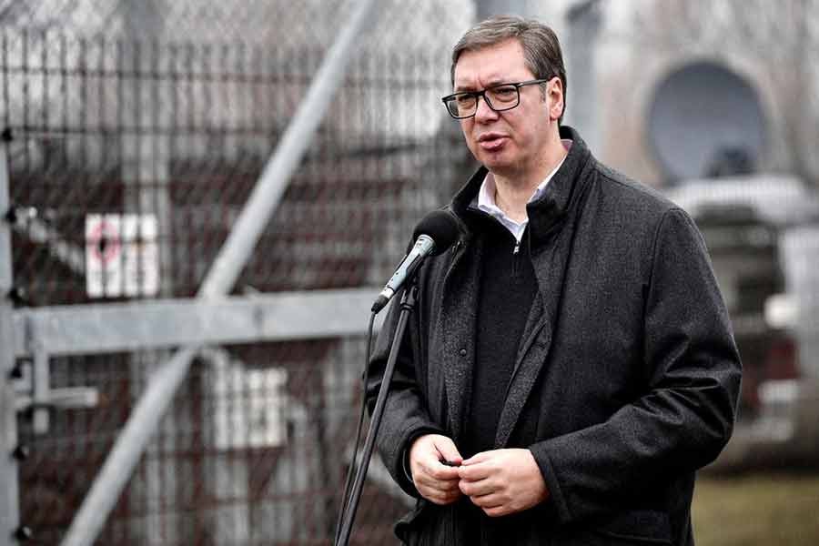 Serbia's President Aleksandar Vucic