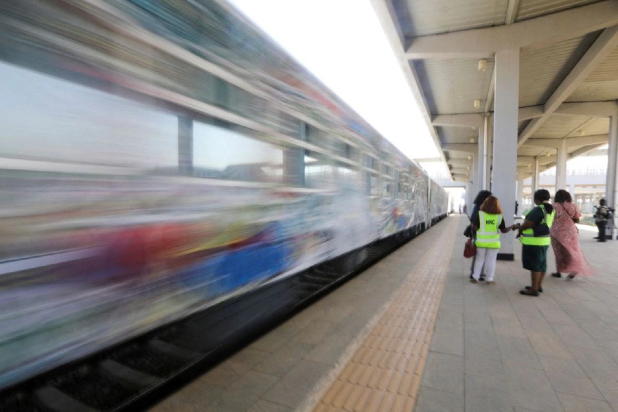 Abuja-Kaduna train resumes services after an attack on its passengers in Abuja, Nigeria December 5, 2022. REUTERS/Afolabi Sotunde/File Photo