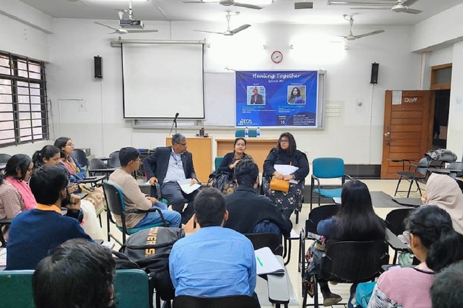 Mental health session organised at DU Economics department