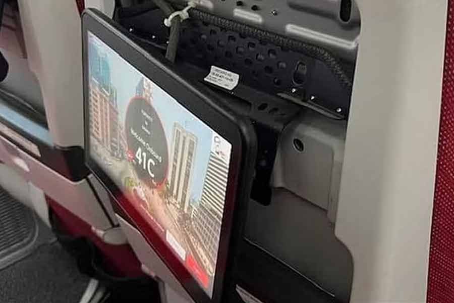 Toronto-bound Biman Dreamliner’s seat panels, LED screens vandalised