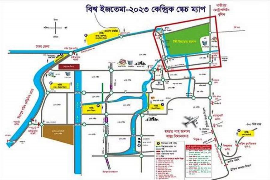 DMP issues traffic directives for second phase of Biswa Ijtema